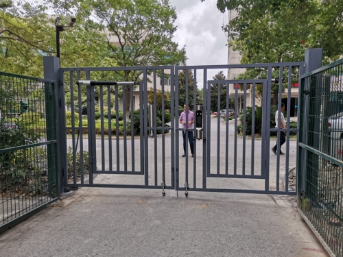 昆山花桥远洋数据车牌识别及宿舍人脸识别门禁安装